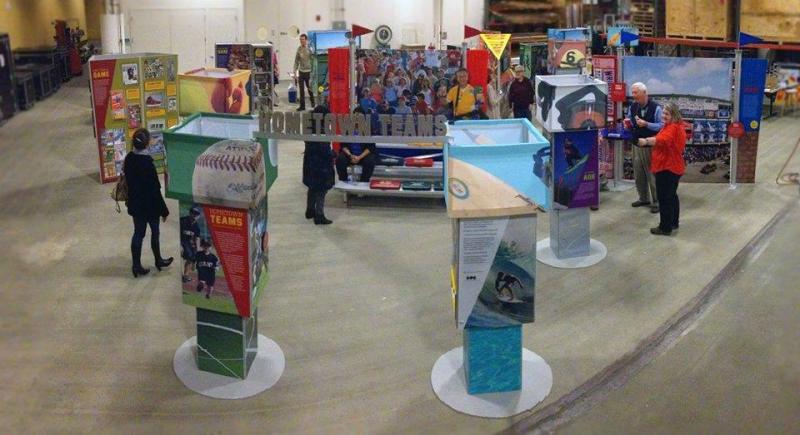 This is just one part of this large exhibit. 